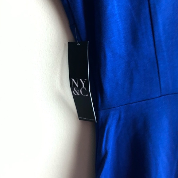 NWT NY&Co Blue Casual Dress - Picture 5 of 5